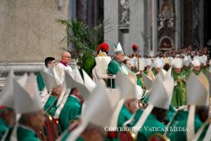 Papa Francisco durante a Santa Missa (VATICAN MEDIA Divisione Foto)