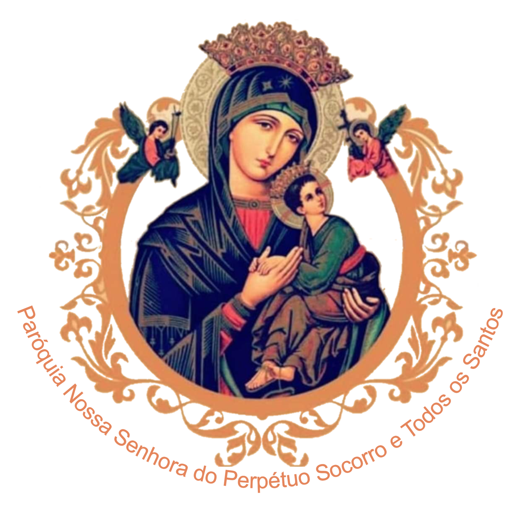 Logo da Paróquia Nossa Senhora do Perpétuo Socorro e Todos os Santos / Montes Claros - MG
